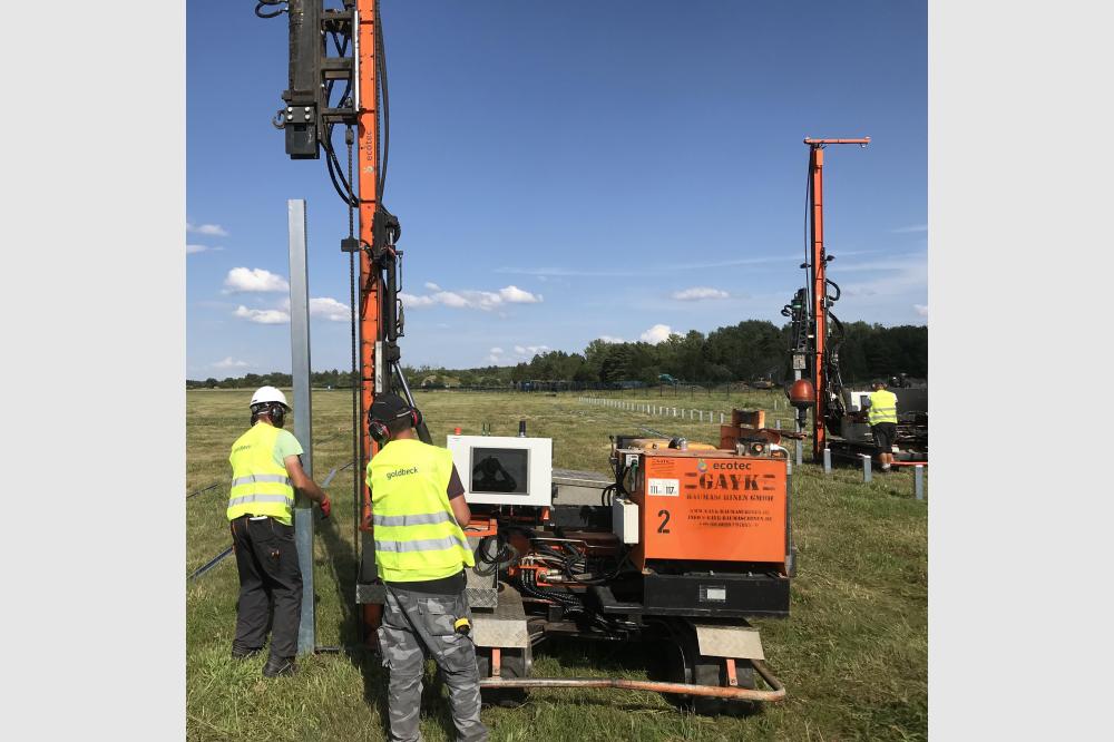 Bauarbeiten für 32 Megawatt-Anlage Lärz/Rechlin gestartet